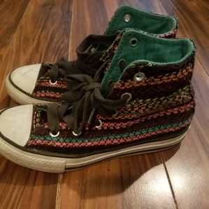Cute Boho kids Converse